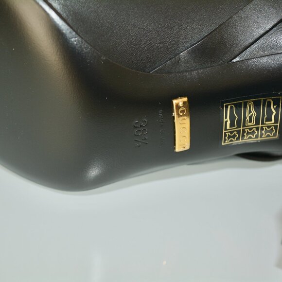 NIB  GUCCI HORSEBIT LEATHER KNEE HIGH BOOTS - Picture 7 of 8